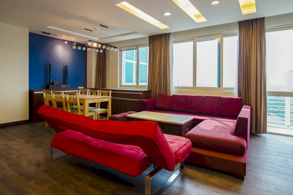 Cho thuê căn hộ diện tích 280m2 4 phòng ngủ đủ đồ tại Ciputra Tây Hồ Hà Nội giá thuê 47 triệu -lh 0986815279