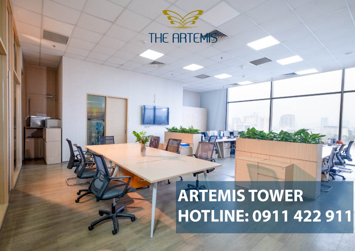 Cho thuê mặt sàn văn phòng đẹp tòa nhà Artemis tại ngã tư Trường Chinh