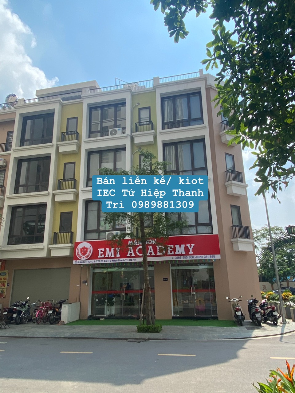 Bán căn liền kề TT2.23 dự án IEC Tứ Hiệp trung tâm huyện Thanh Trì.LH 0989881309