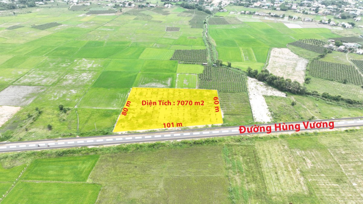 Chính chủ cần bán lô đất mặt tiền đường Hùng Vương, Tx. Lagi - tuyến đường ven biển đẹp nhất Việt Nam