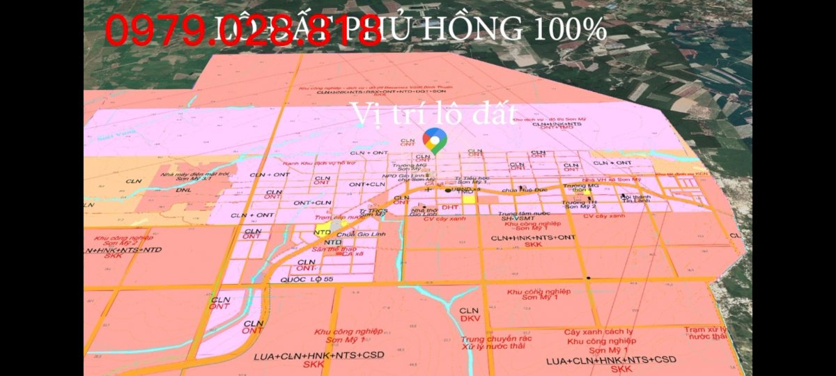 * Bán lô đất 2 mặt tiền siêu phẩm đường số 12, Sơn Mỹ, Hàm Tân gần các KCN!!!