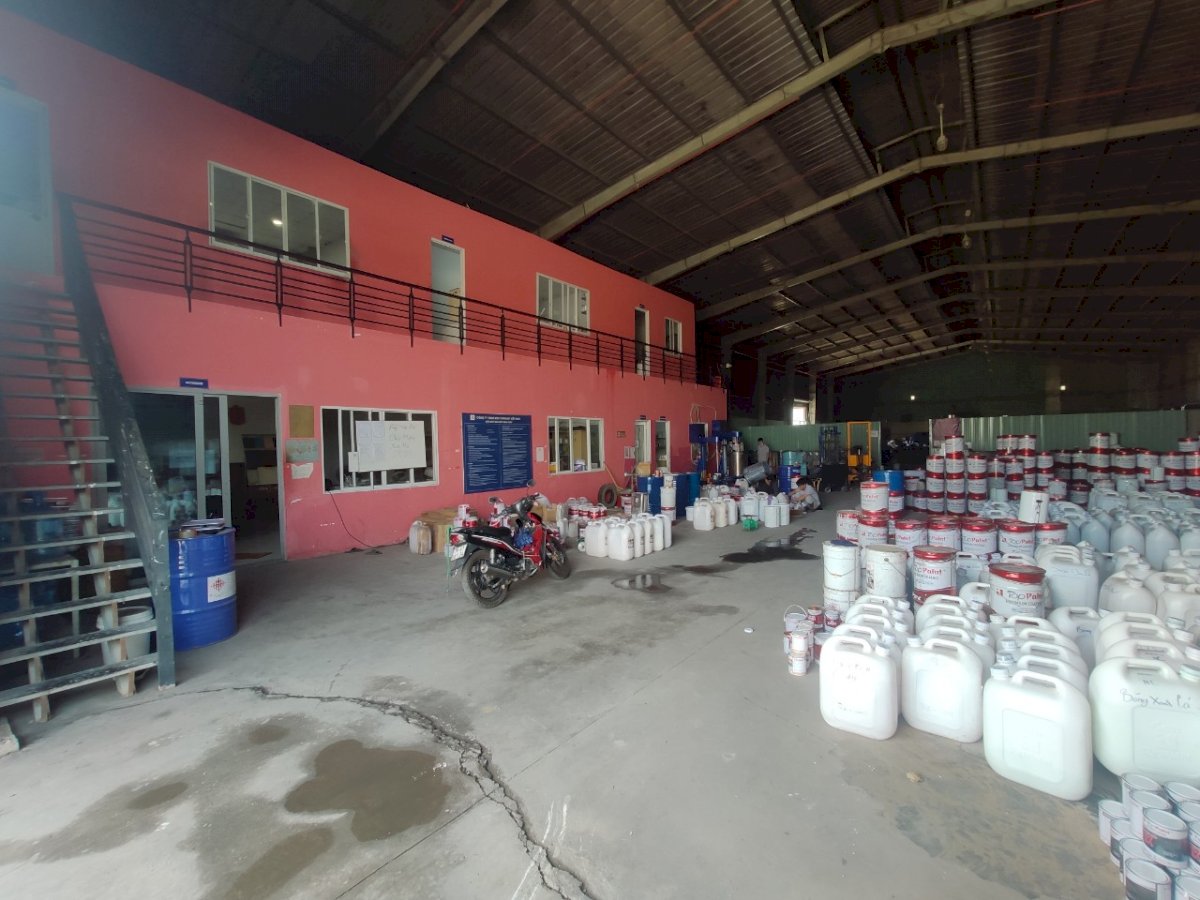 Cho thuê kho xưởng trong Cụm công nghiệp Đức Thuận, xã Mỹ Hạnh Bắc, huyện Đức Hòa, tỉnh Long An