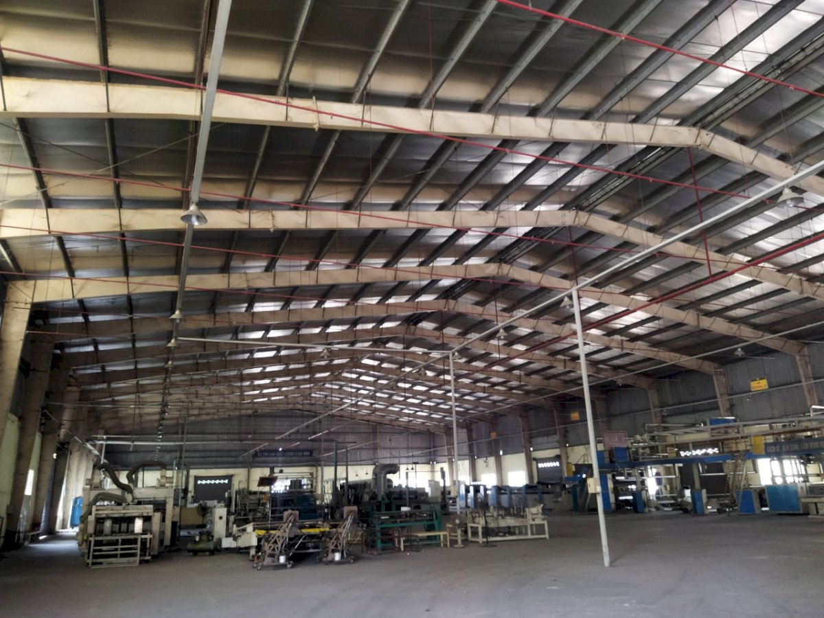 Cho thuê kho xưởng trong Cụm công nghiệp Hoàng Gia, xã Mỹ Hạnh Nam, huyện Đức Hòa