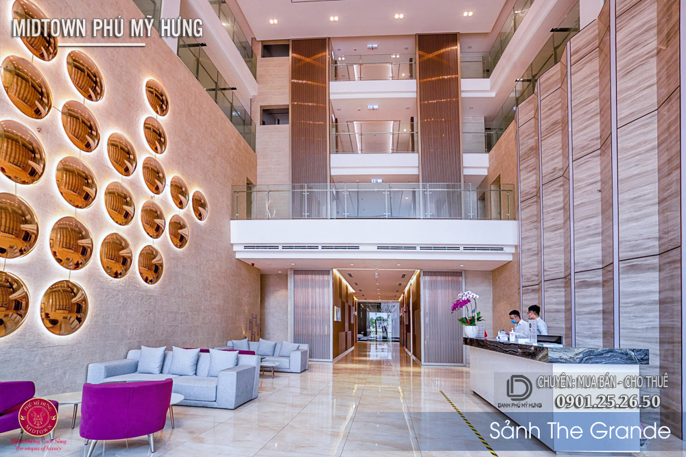 Bán căn hộ cao cấp Midtown Phú Mỹ Hưng Quận 7 The Grande 3PN Nội thất xịn 116m2 7.5 tỷ LH 0932785877