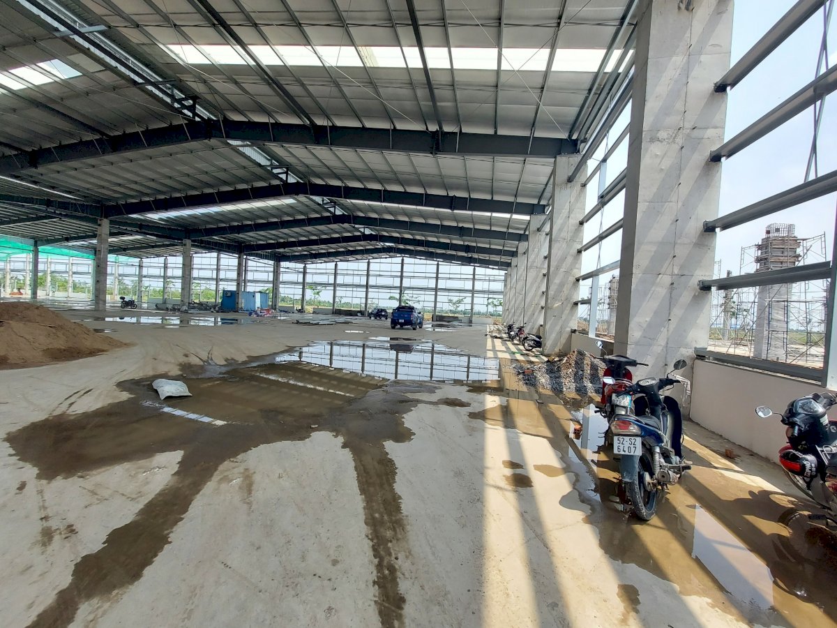 Cho thuê kho, nhà xưởng xây sẵn trong Khu công nghiệp Hựu Thạnh, huyện Đức Hòa