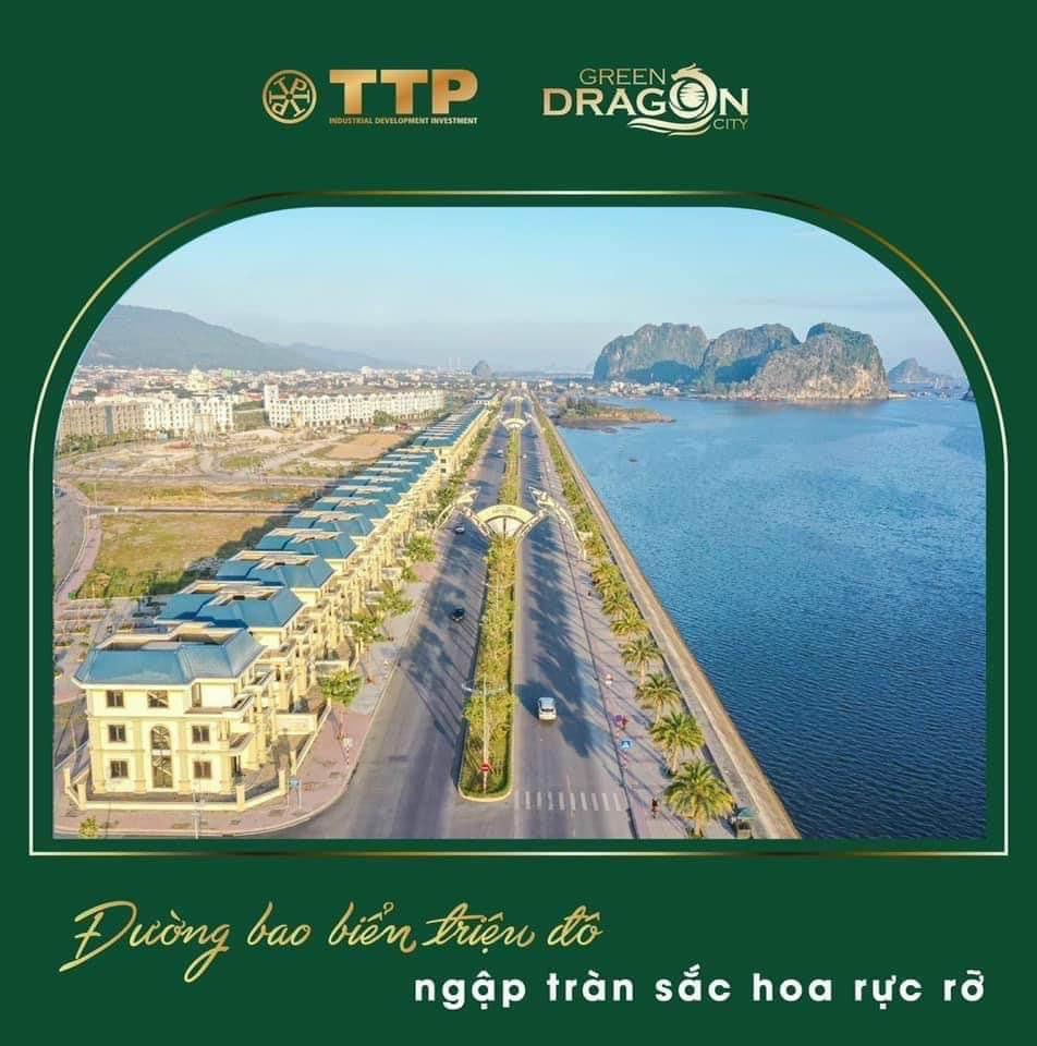 CC bán dinh thự bao biển Cẩm Phả giá siêu tốt. Dinh thự thuộc dự án Dragon TTP Bến Do Cẩm Phả, QN.