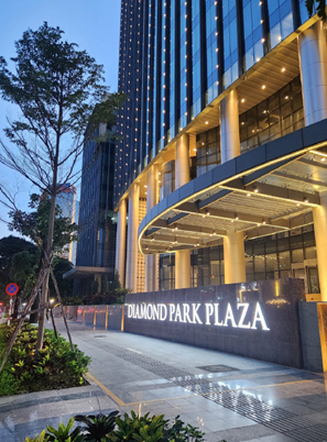 Chủ đầu tư BRG Group cho thuê mặt bằng tòa nhà Diamond Park 16 Láng Hạ, vị trí đẹp trung tâm quận Ba Đình