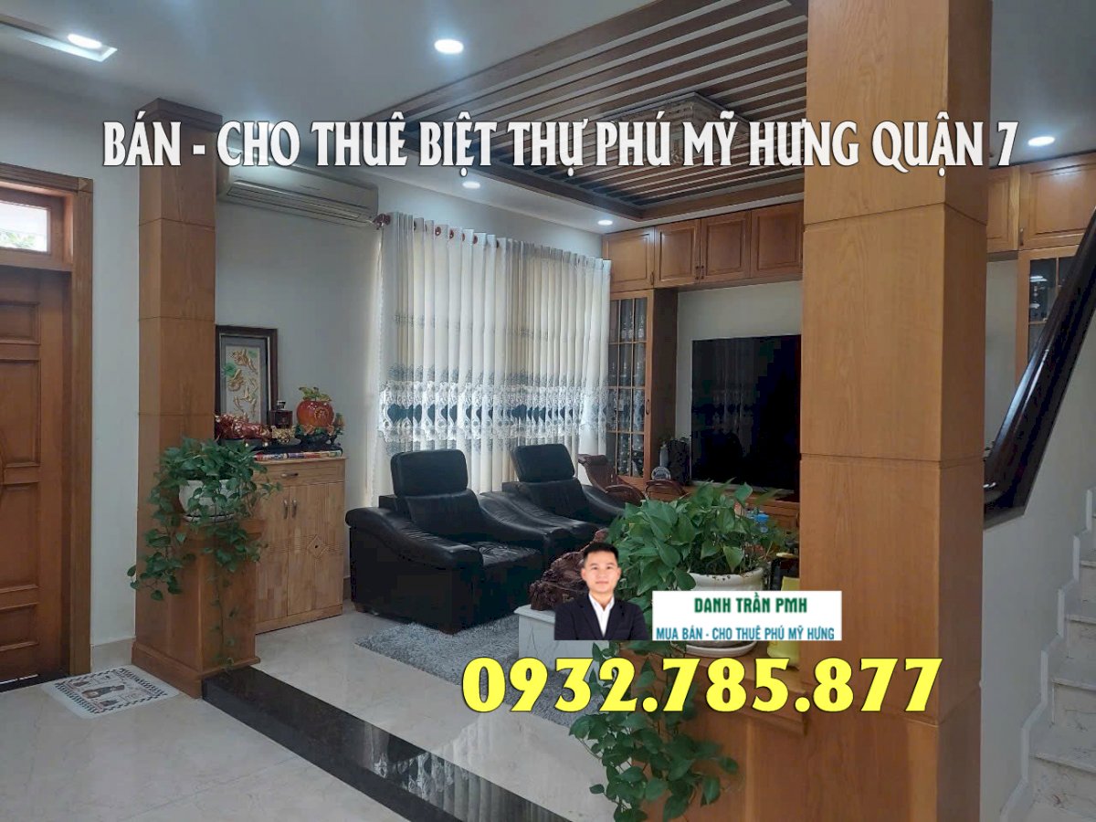 Bán Căn Góc Biệt Thự Mỹ Thái 3 dt 12x20m Phú Mỹ Hưng Q.7 Giá 65 tỷ LH 0932785877 Danh Trần PMH