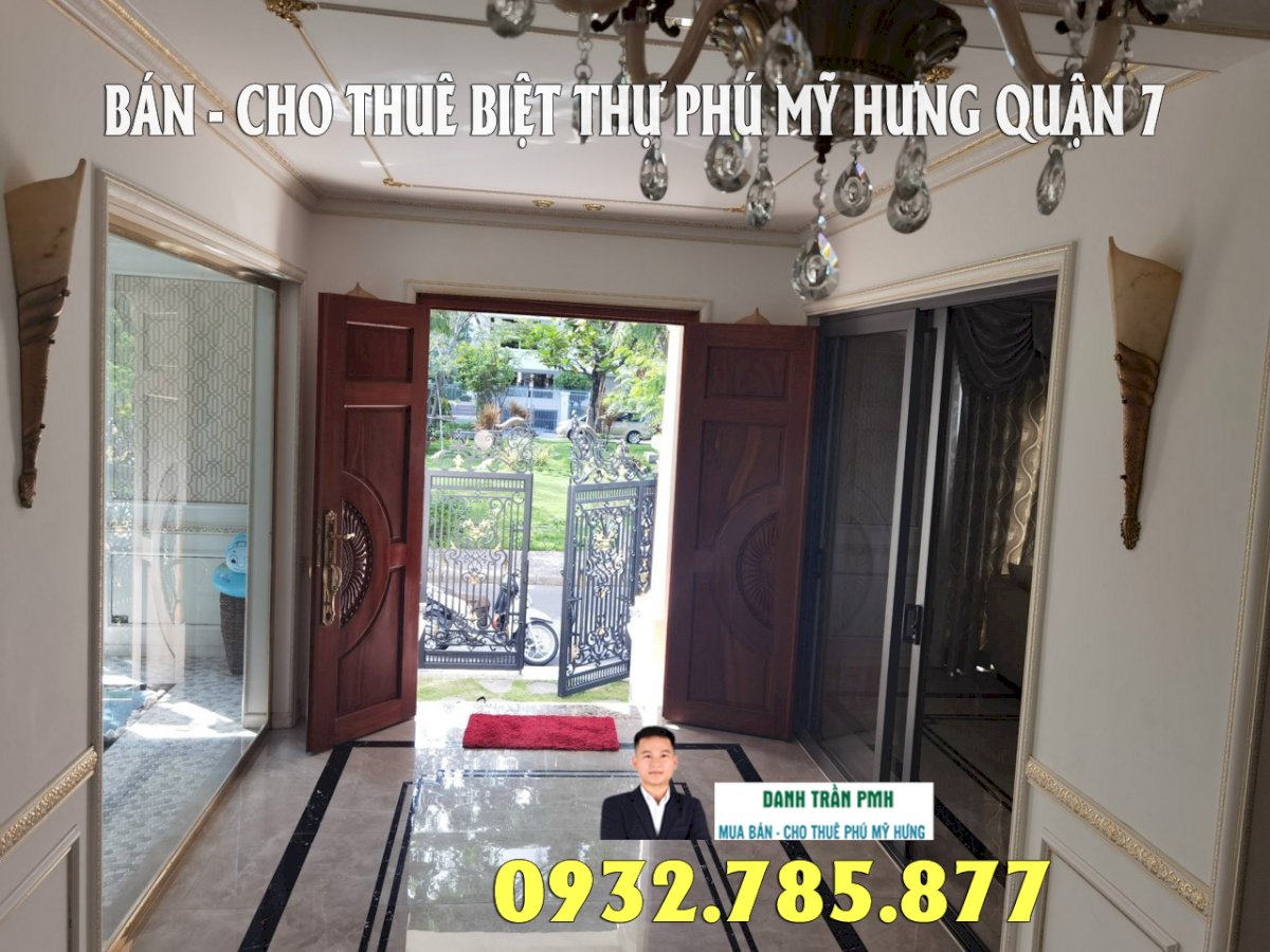 Căn Góc View Công Viên Biệt Thự Nam Thông, PMH Q.7 - 19x18m  Giá 106 tỷ LH 0932785877 Danh Trần PMH