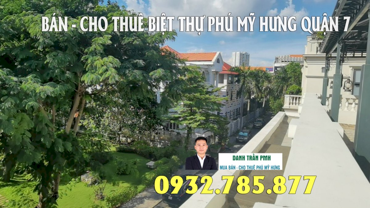 Căn Góc View Công Viên Biệt Thự Nam Thông, PMH Q.7 - 19x18m  Giá 106 tỷ LH 0932785877 Danh Trần PMH