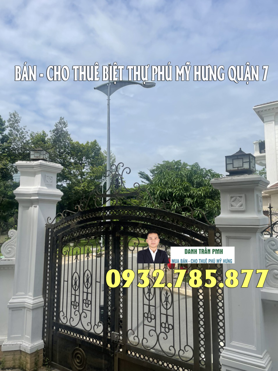 Biệt Thự Góc 2 Mặt Tiền Cityland View Sông đối diện PMH Q.7 giá 75 tỷ LH 0932785877 Danh Trần PMH