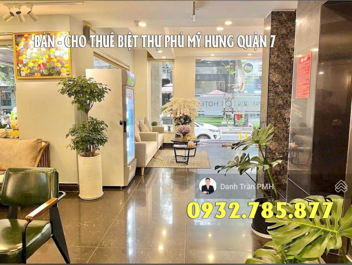 Bán CHDV có hầm 17 phòng HĐT 135tr/th khu Hưng Phước PMH Q. 7 giá 55 tỷ LH 0932785877 Danh Trần PMH