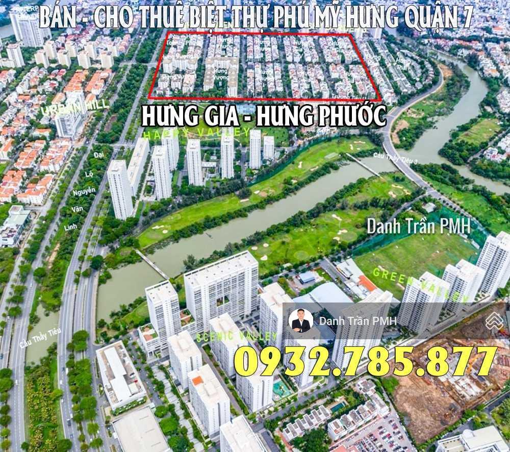 Căn Góc Hưng Gia 2 Mặt Tiền Phạm Văn Nghị - Phú Mỹ Hưng Q.7 Giá 63 tỷ LH 0932785877 Danh Trần PMH