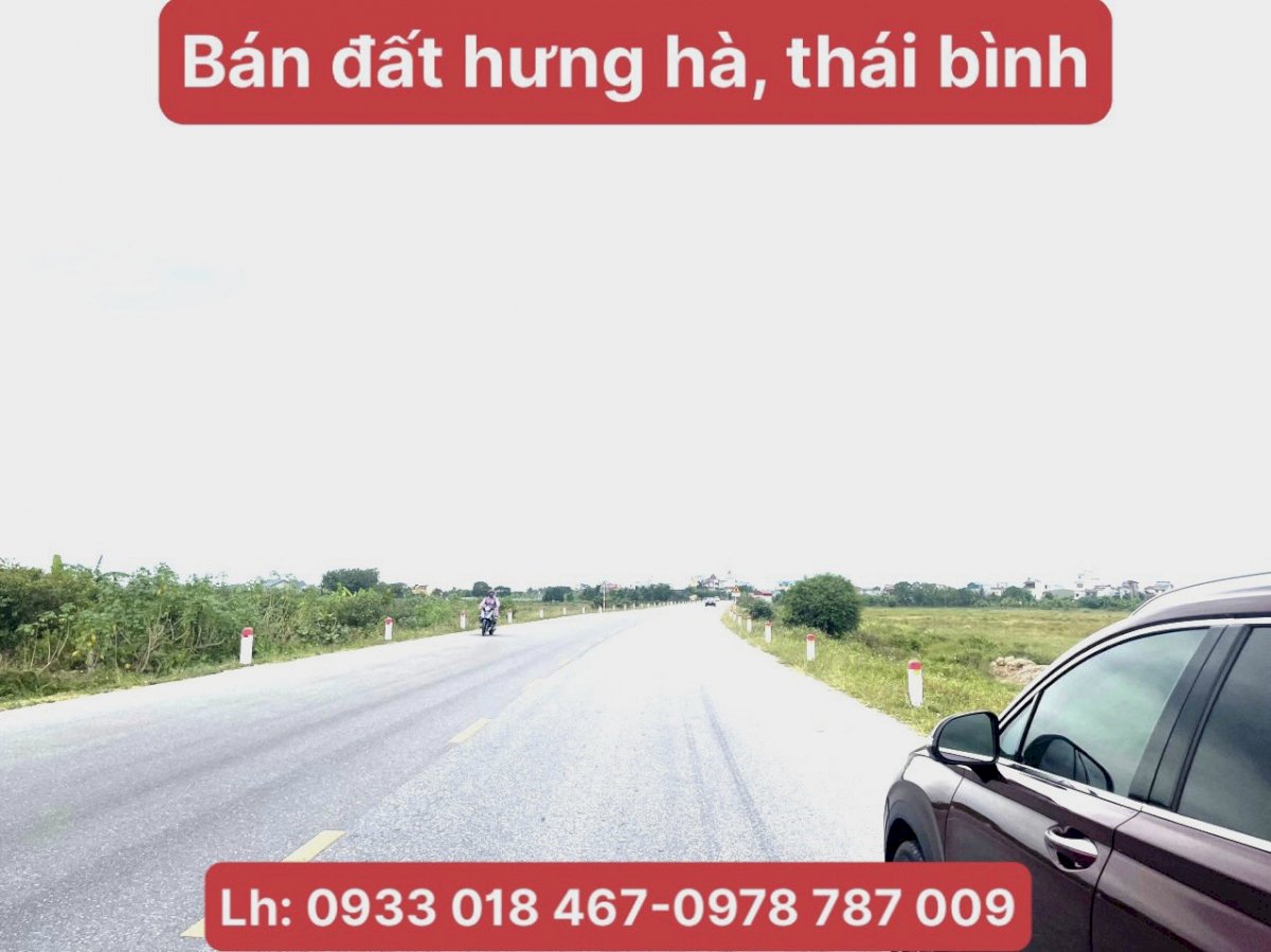 Bán đất xã tây đô, hưng hà, thái bình trục huyện 3000m2-2tr/m2-0933018467-0978787009