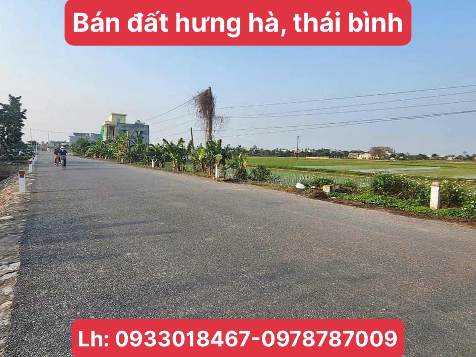 Bán đất thị trấn hưng hà, thái bình 3000m2-6tr/m2-0933 018 467-0978 787 009