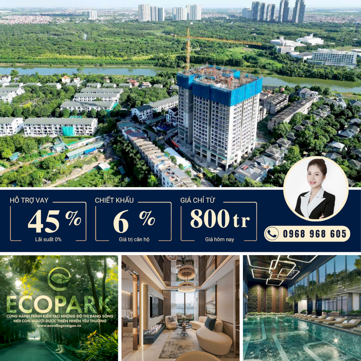 Chỉ 4.1 tỷ sở hữu ngay căn hộ 3PN, 79m2 dự án Fibonan KĐT Ecopark, Văn Giang, Hưng Yên