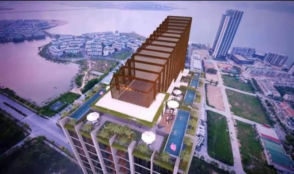 Bán CĂN HỘ CAO CẤP Studios 33,9m2 mã 08 Vip VIEW BIỂN Vinpearl tại chung cư ICON40 HẠ LONG - Giá cực tốt