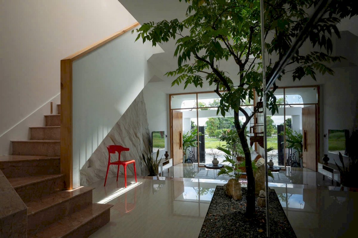 Nhà 2 mặt tiền, view công viên , xã Mỹ Hạnh Bắc, Đức Hòa , dt 72m2 2 lầu 3pn 3wc giá 3,6 tỷ