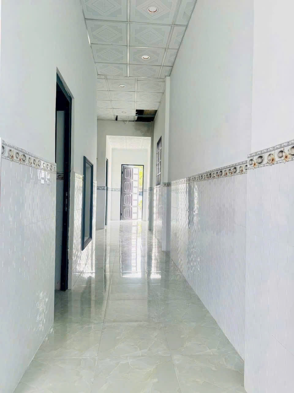 Nhà hẻm xã Mỹ Lộc , Cần Giuộc dt 203m2 2pn 2wc giá 1,75 tỷ
