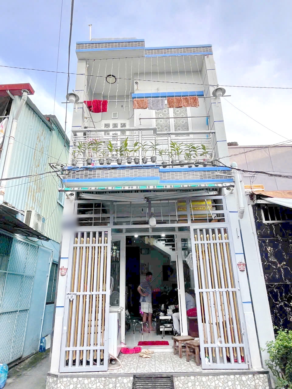 Bán nhà 1 lầu hẻm xe hơi đường Phạm Thế Hiển P.5 Quận 8
