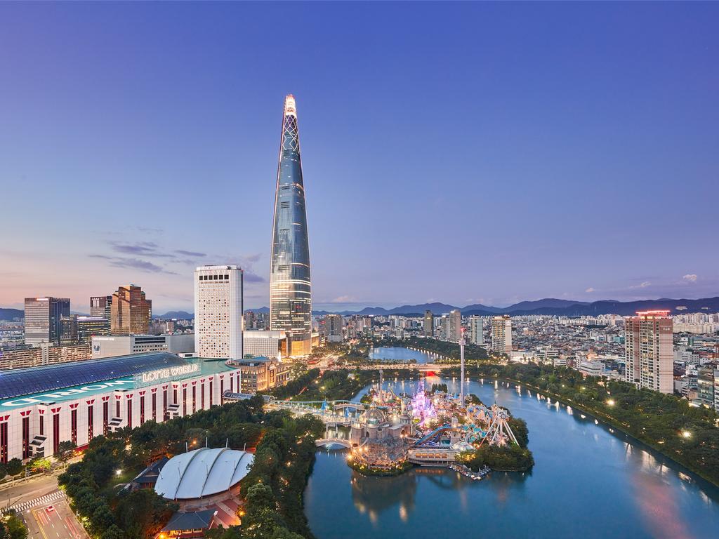 Tháp Lotte World - công trình cao nhất Hàn Quốc