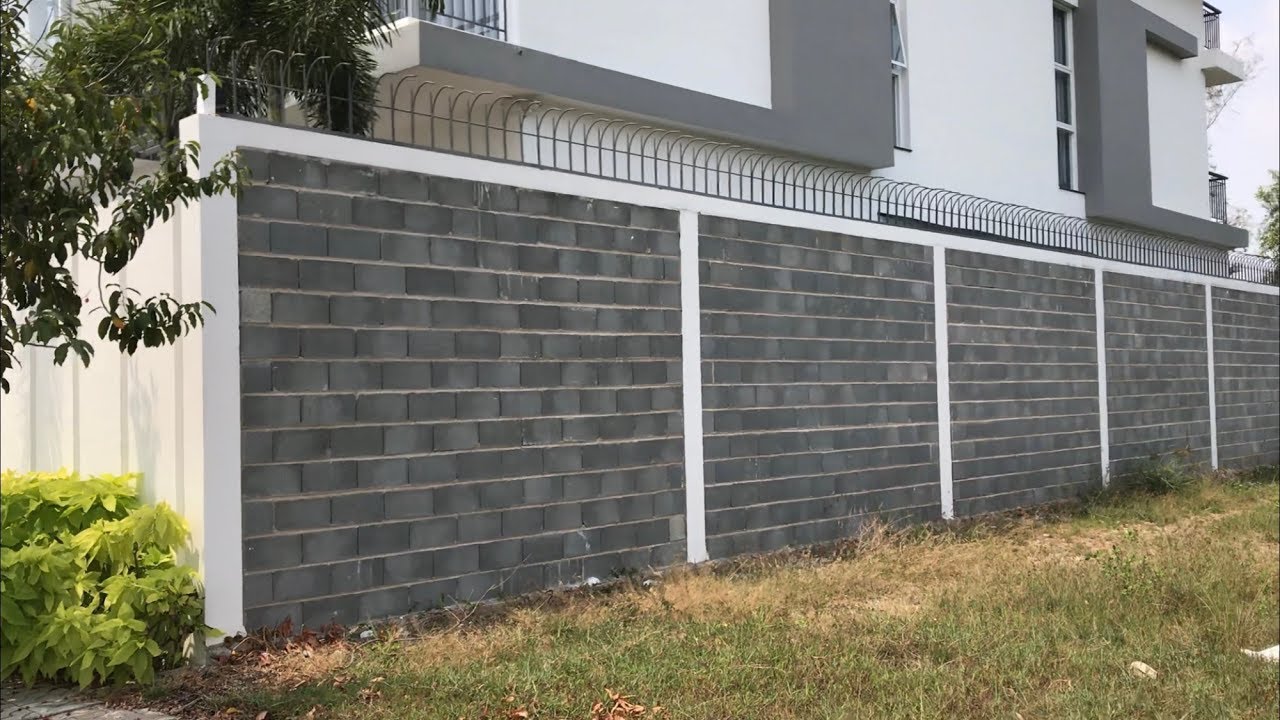 Tường rào gạch Block