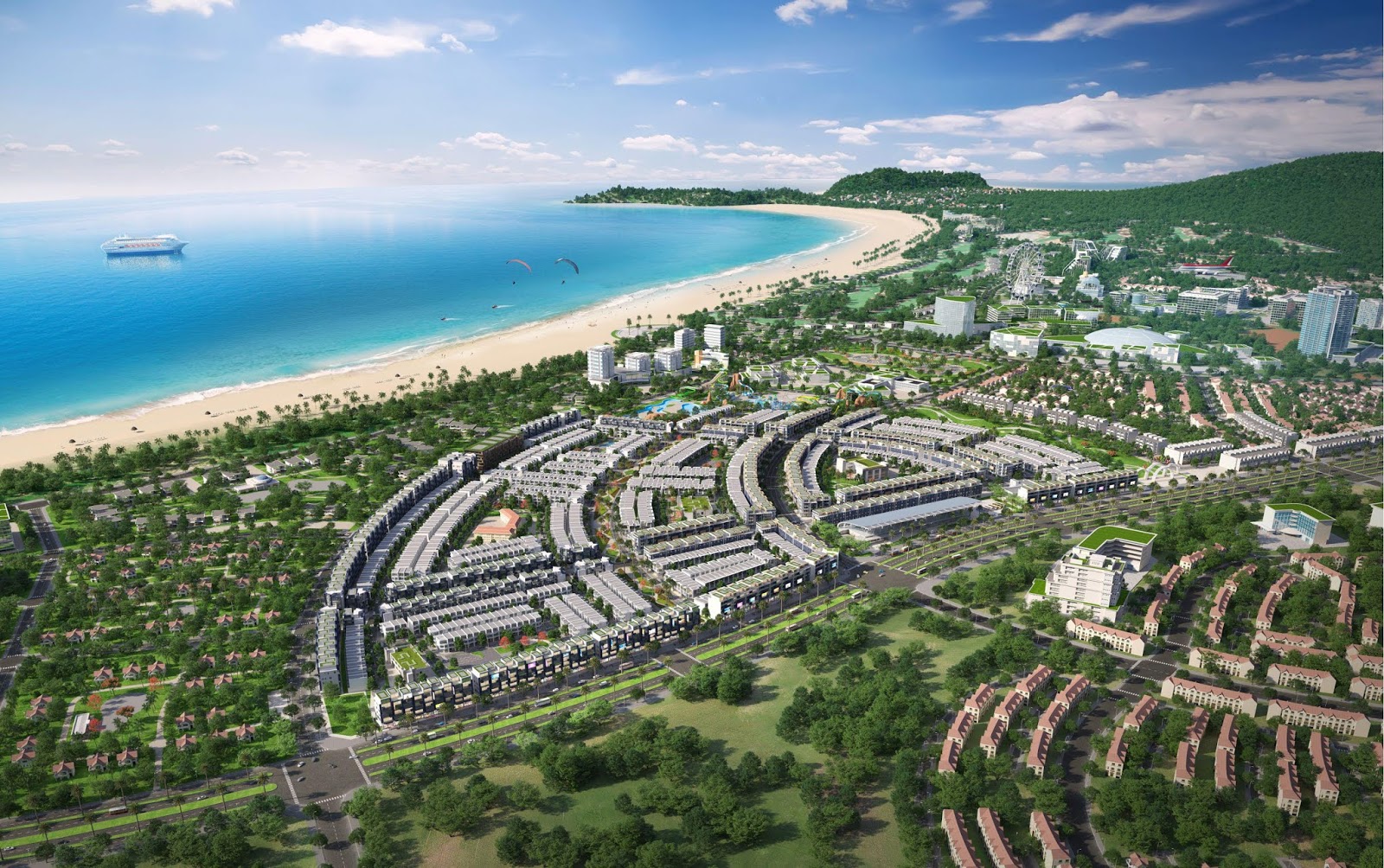 Phối cảnh tổng thể dự án Kỳ Co Gateway
