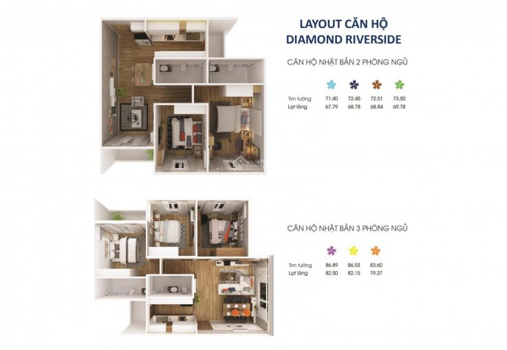 Chính chủ cần bán 02 căn Diamond lầu 8, block C view công viên, block B view Bình Phú. Giá 2tỷ LH ạ