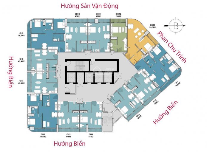 Chính chủ kẹt tiền bán gấp căn hộ CH05 tầng cao Marina Suites Nha Trang view trực diện biển