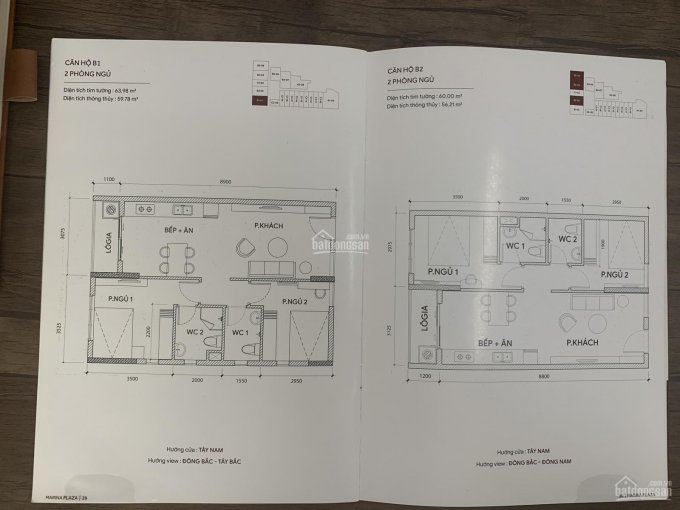 Bán căn hộ Marina Long Xuyên, 2PN giá hợp lý để đầu tư và ở