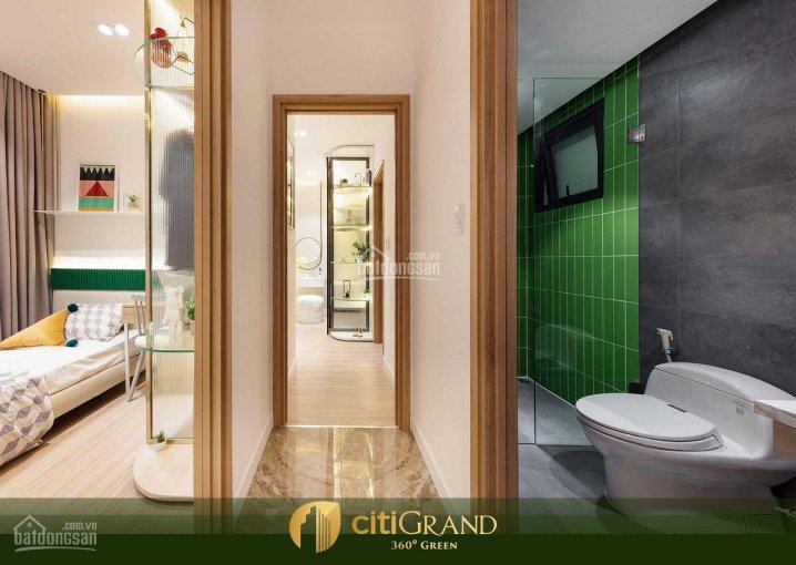 Cần bán Citi Grand Quận 2, căn 2PN 56m2. Đã thanh toán 24% tầng cao view công viên, nhận nhà 2023