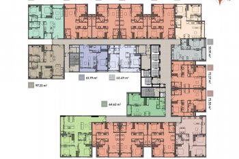 Chính chủ kẹt tiền cần bán gấp căn hộ Ascent Plaza 2 phòng ngủ 2WC 72,55m2 (căn số 12)