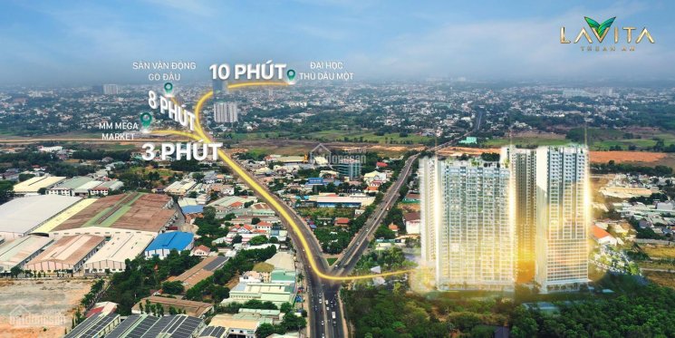 Căn hộ Smarthome cao cấp giá rẻ tại TP Thuận An, giá chỉ 32 triệu/m2, tặng 2 chỉ vàng 9999 mỗi căn
