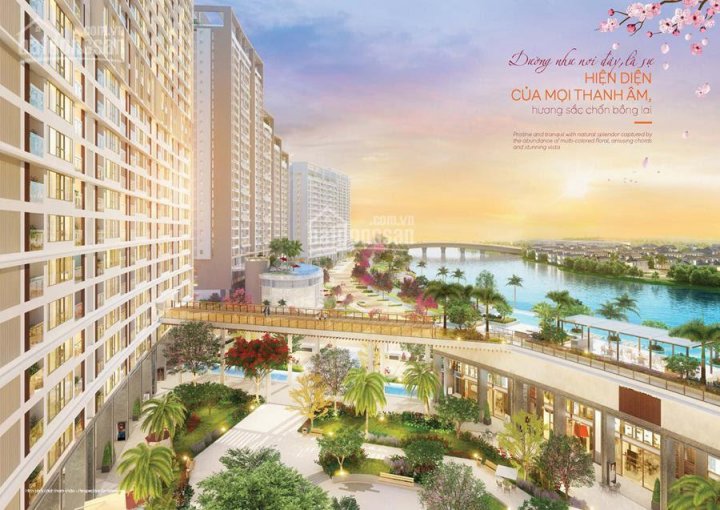 Cần bán gấp căn The Peak 2PN, tầng sân vườn view sông. Đồng ý thương lượng cho KH thiện chí