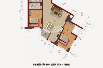 Gấp cần bán căn hộ 73m2 thiết kế 2PN, 2VS CT1 Trung văn Vinaconex 3 - giá rẻ (0986.201.669)