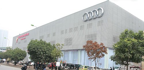 Cho thuê văn phòng tòa Audi Phạm Hùng Mỹ Đình Nam từ Liêm DT 100m, 150, 180, 200m2