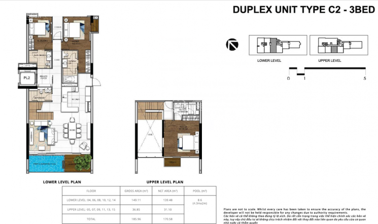 Bán căn Serenity duplex 205m2 dual key, mua trực tiếp CĐT, chiết khấu khủng. LH 0911937898