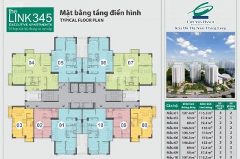 Bán bán căn hộ 510 tòa L04 Ciputra, Tây Hồ, Hà Nội, diện tích 107.2 m2, 3PN, 2 vệ sinh, giá 5 tỷ