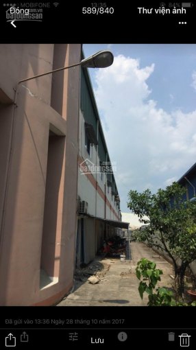 Cho thuê kho xưởng 3420m2, trong KCN Tân Tạo, Quận Bình Tân
