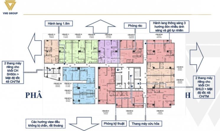 Cần bán gấp CHCC 67 Trần Phú Discovery Central, 115m2, 3PN, ban công Đông Nam, 6 tỷ