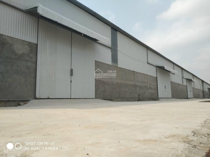 Cho thuê kho, xưởng 500m2 đến 3000m2 Tân Tiến, Văn Giang, Hưng Yên cách cầu thanh trì 8km