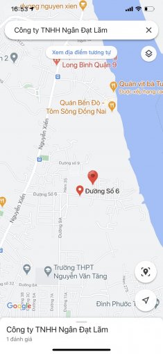Cho thuê đất đường Số 6, phường Long Bình, Q9, diện tích 77m2, đường trước nhà 6m, Lh 0913212198