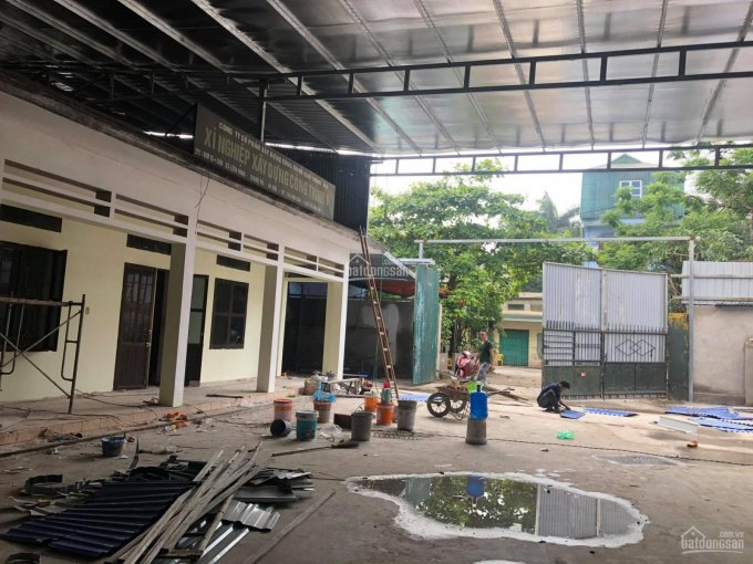 Cho thuê mặt bằng làm kho xưởng DT 1500m2, xưởng mới dựng, đầy đủ công năng tại Liên Ninh, Ngọc Hồi