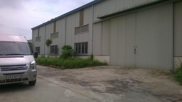 Cho thuê 1000m2, 2500m2 và 6.000m2 kho xưởng Lô 2A KCN Bình Xuyên - Vĩnh Phúc công ty CP Quang Vinh