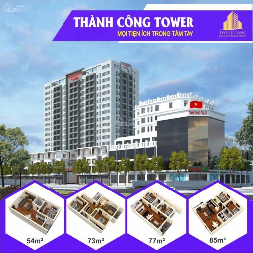 Sở hữu ngay căn hộ 2 phòng ngủ giá chỉ từ 7xxtr chung cư Thành Công 0974755628