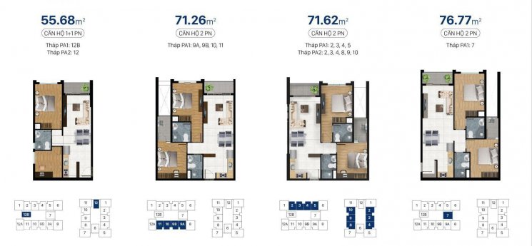 Giá ngợp Covid, cần bán căn hộ 2PN giá: 4.3 tỷ, thanh toán 30% Park Avenue Q. 11 0909113111