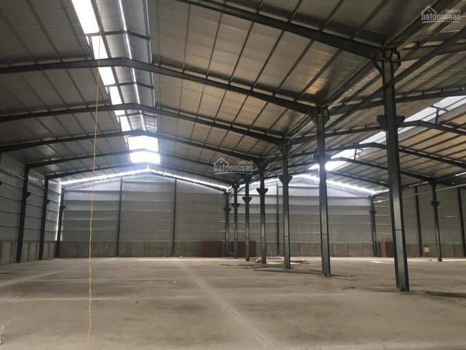 Cho thuê kho xưởng tại cụm CN Thanh Oai - 2500m2, có chia nhỏ - khung Zamil mới - 50.000đ/m2/th
