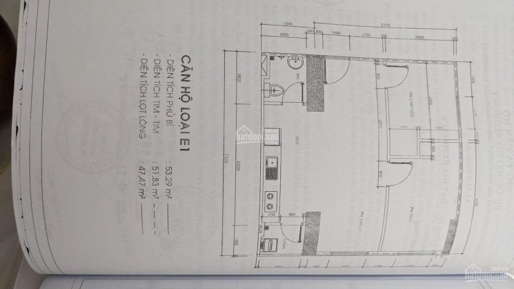 Chính chủ bán gấp CH chung cư Đạt Gia 2PN, giá 1.51 tỷ, LH: 0902663468