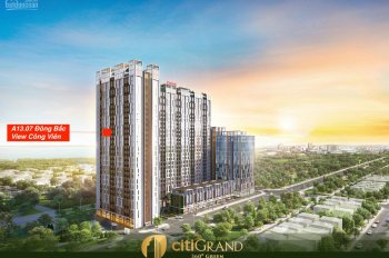 Citi Grand căn hộ Quận 2. Giá 793tr, tầng cao 2 phòng ngủ, view công viên Đông Bắc nhận nhà 2023