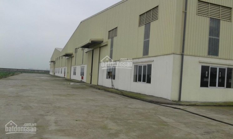 Cho thuê 3200m2 và 7500m2 kho xưởng lô 2 KCN Bá Thiện, Bình Xuyên, Vĩnh Phúc công ty Long Bình